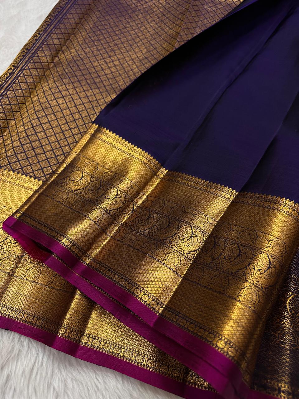 Pure kanchipuram handloom Bridal silk sarees