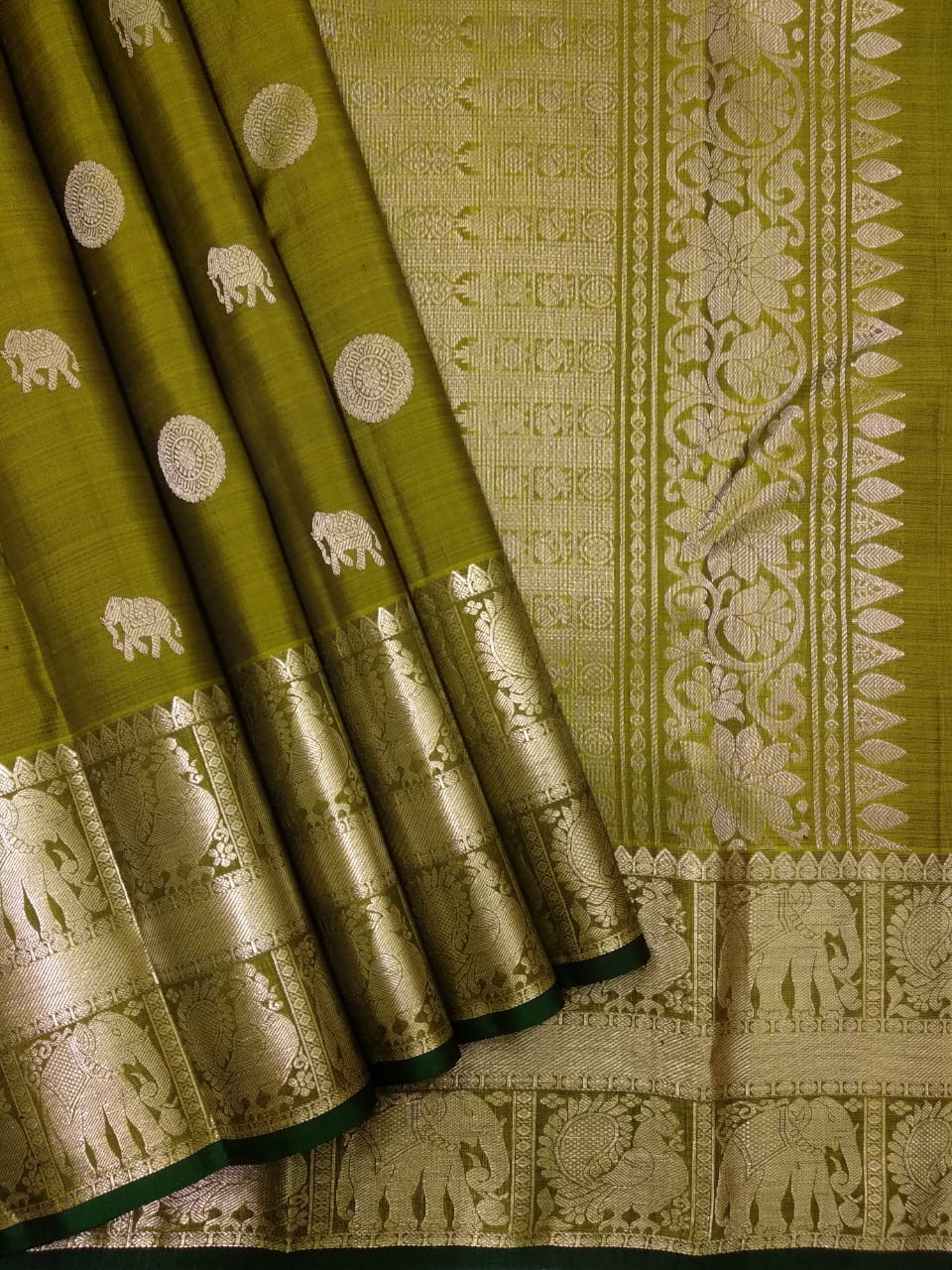 Pure kanchipuram handloom Birdal silk sarees