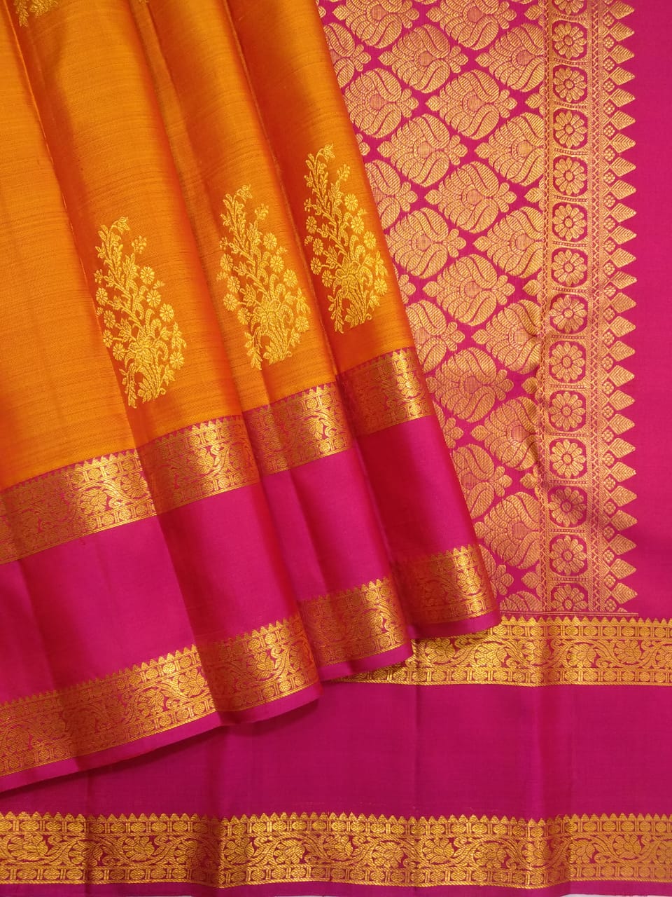 Pure kanchipuram handloom Birdal silk sarees
