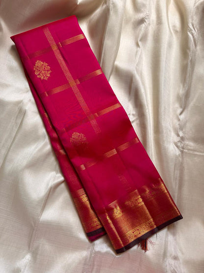 Pure kanchipuram handloom Bridal silk sarees