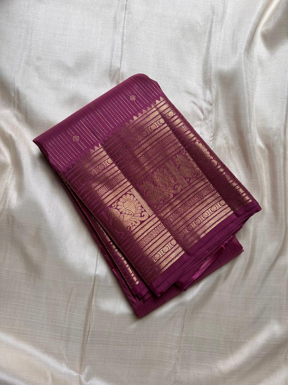 Pure kanchipuram handloom Bridal silk sarees