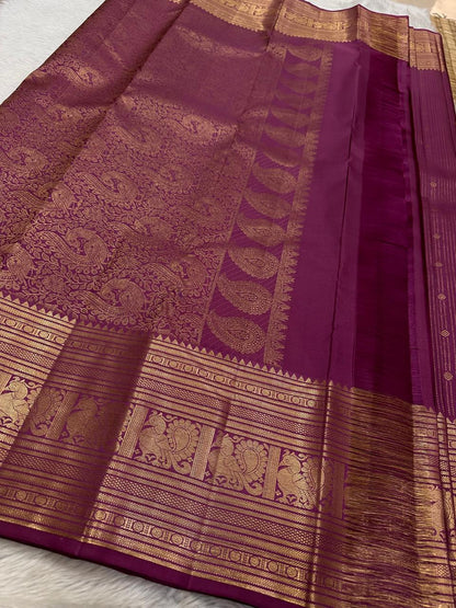 Pure kanchipuram handloom Bridal silk sarees