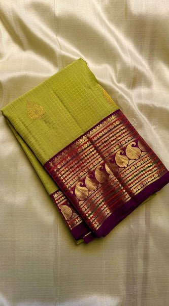 Pure kanchipuram handloom Bridal silk sarees