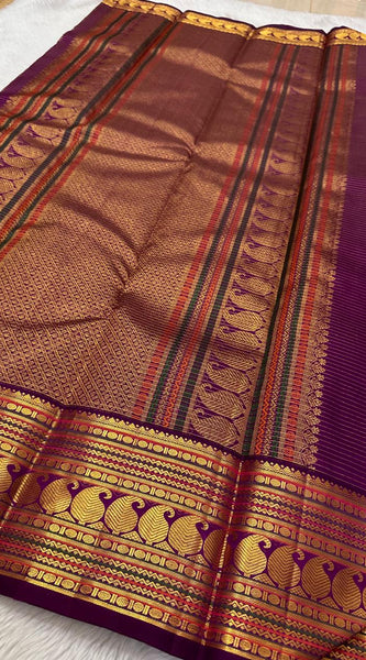 Pure kanchipuram handloom Bridal silk sarees