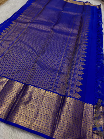 Pure kanchipuram handloom Bridal silk sarees