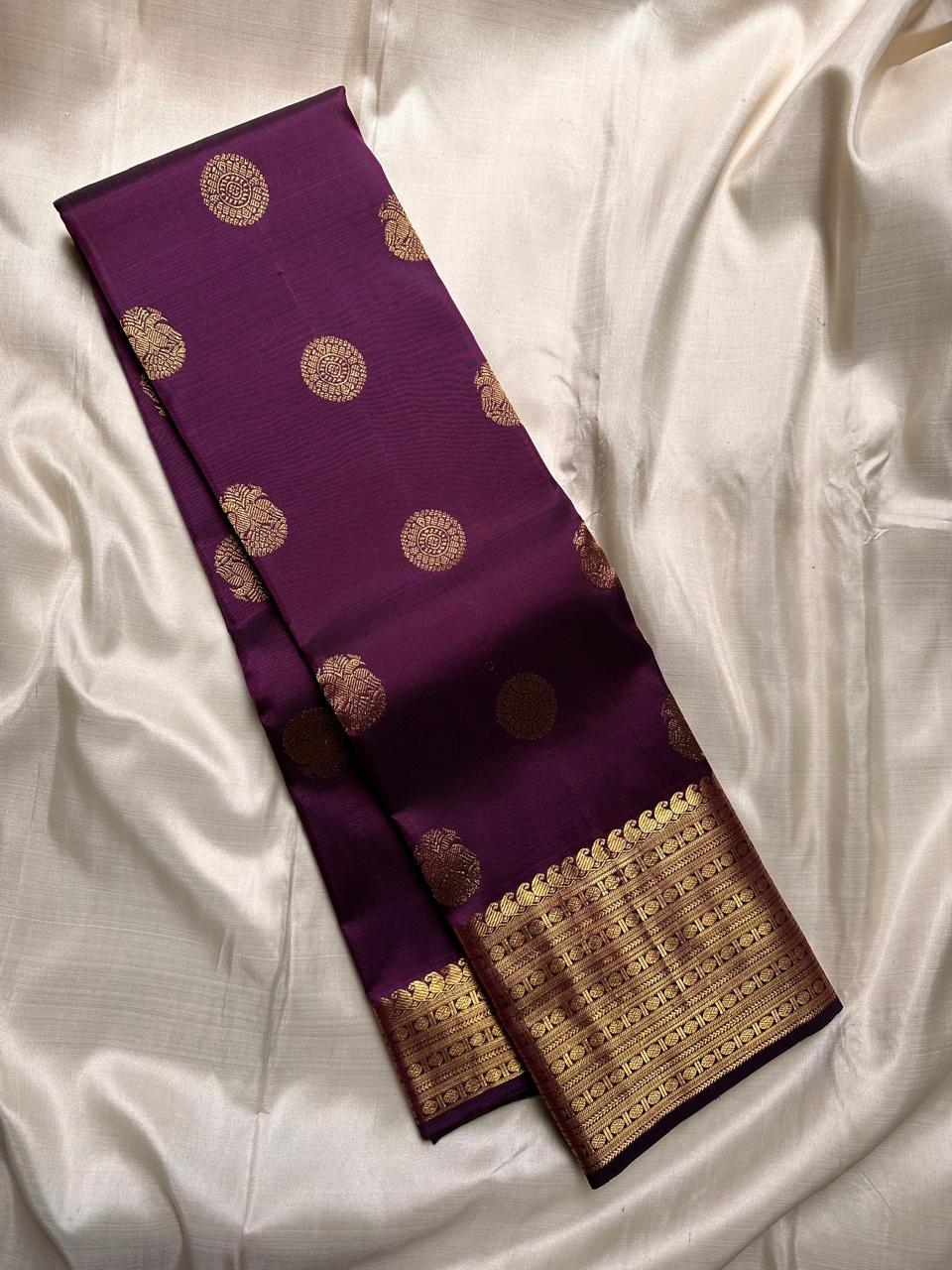 Pure kanchipuram handloom Bridal silk sarees