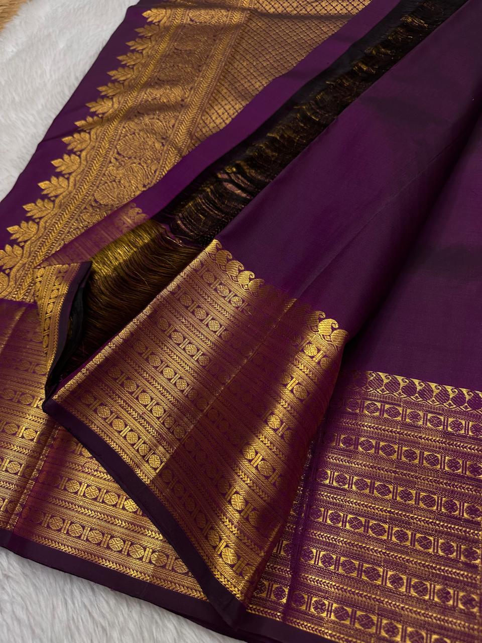 Pure kanchipuram handloom Bridal silk sarees