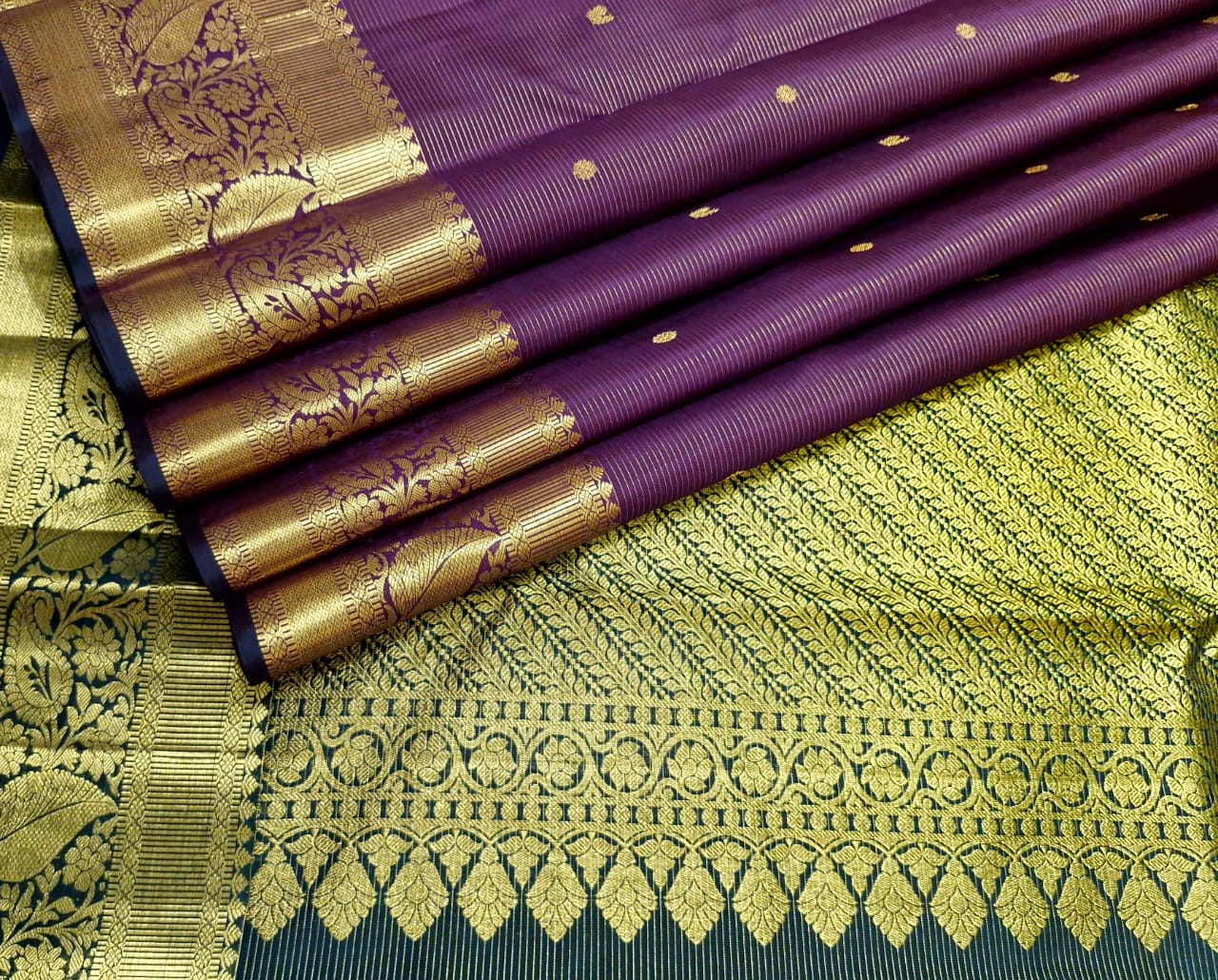 Pure Kanchipuram Handloom Bridal Silk Sarees