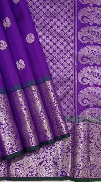 Pure kanchipuram handloom Birdal silk sarees