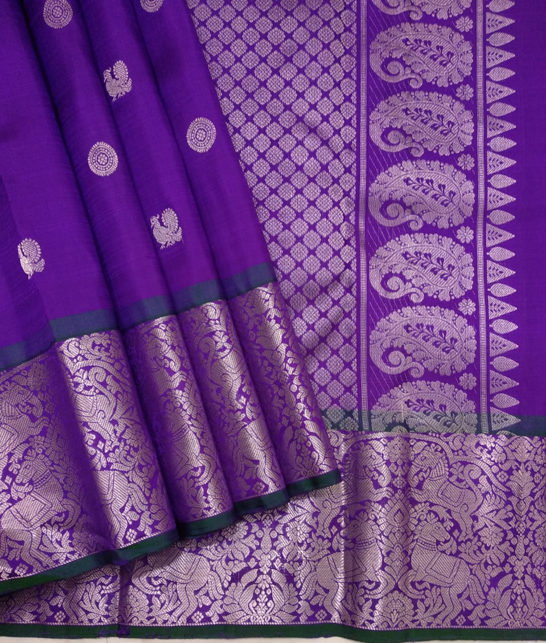 Pure kanchipuram handloom Birdal silk sarees