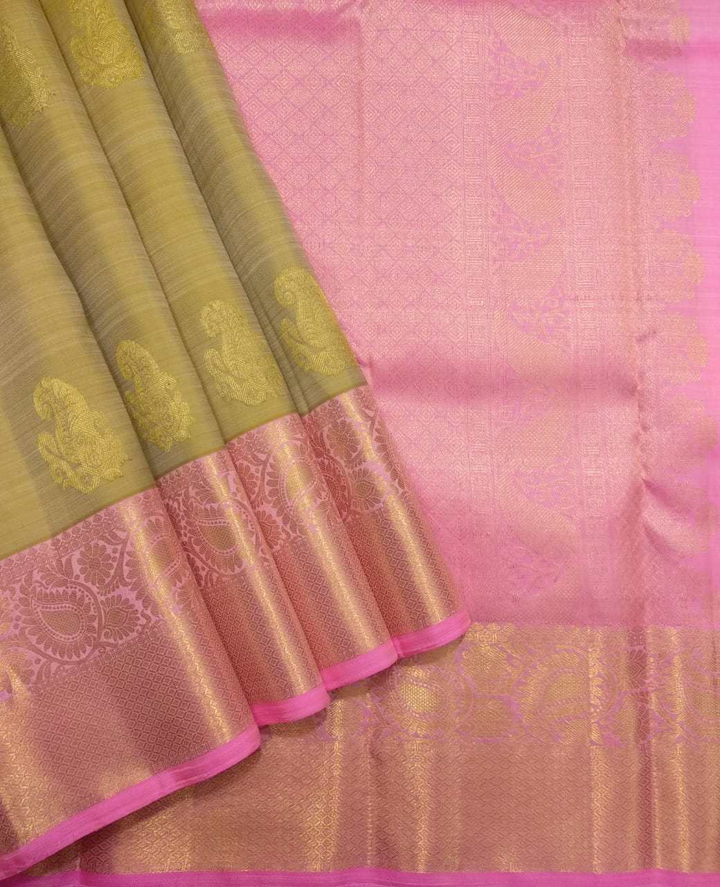 Pure kanchipuram handloom Birdal silk sarees