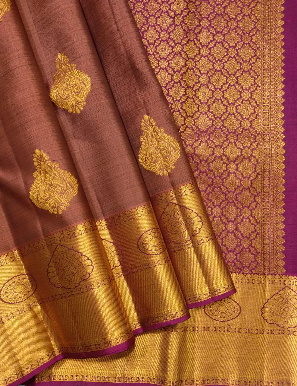 Pure kanchipuram handloom Birdal silk sarees