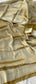 Pure Khaddi Georgette Saree with Banarasi Weaving
