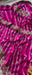 Pure Gajji Silk Leheriya Saree with Pearl & Zardozi Detailing