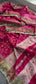 Soft Organza Saree with Pittan & Resham Hand Embroidery