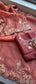Soft Crepe Silk Saree with Zarkan & Kasab Embellishment