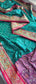 Patola Munga Banarasi Silk Saree with Zardozi & Pearl Work