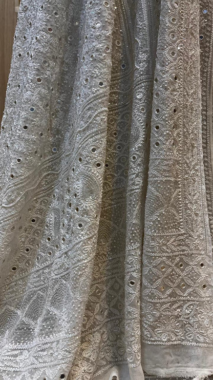 Beautiful Soft Pure Chanderi Silk Heavy Lehenga Set